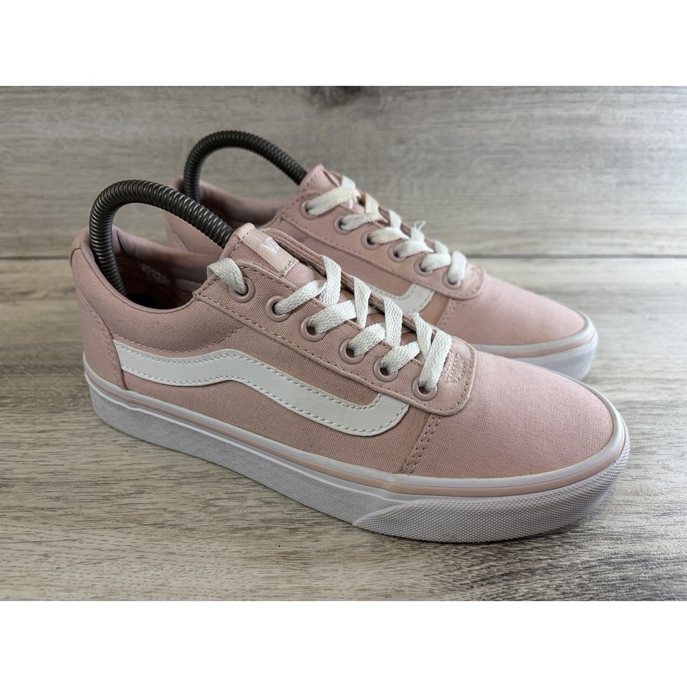Vans Ward Sepia Rose Pink Women's Skate Shoes Size 7.5 Canvas Lace Up
